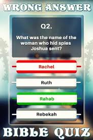 Read on for some hilarious trivia questions that will make your brain and your funny bone work overtime. Bible Quiz Trivia Questions Answers