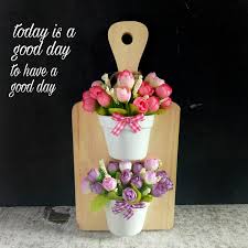 Terutama bunga banyak disukai oleh kaum wanita. Bunga Talenan Bunga Plastik Palsu Hias Dekorasi Dinding Rumah Shopee Indonesia