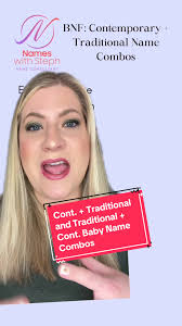 I’m going to do more of these opposite type name combos, up next will be  flowy + clunky! #nameswithsteph #babynamefriday #popularbabynames  #traditionalbabynames #nameconsultant #babynameconsultation