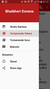The holy bible in shona (bhaibheri) and english (niv / esv) this is a free shona / english . Holy Bible With Shona For Android Apk Download