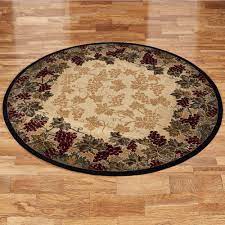 Return this item for free. Beaujolais Ii Grape Round Rug
