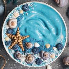 Mermaid Smoothie Bowl Ocean Vibes Laurafruitfairy Visit Www Unicornsuperfoods Com For Healthy Rainbow Supe Smoothie Bowl Recipe Smoothie Bowl Smoothie Recipes