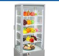 TECHTONGDA Cake Display Case Beverage Refrigerated Cabinet Commercial  Drinking Cooler Bakery Showcase Vertical with Interior LED Automatic  Defrost ...
