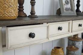 Bolanburg antique white weathered gray sofa table. Bolanburg Sofa Console Table Ashley Furniture Homestore