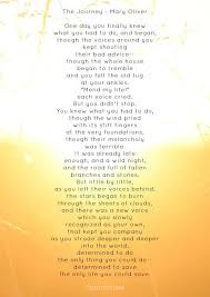 The Journey Mary Oliver Mary Oliver Wonderful Words Cool Words