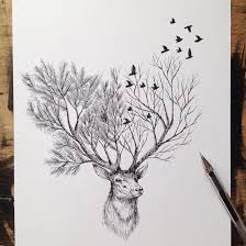 Coloriage nature à imprimer dessin de nature à colorier une belle collection de coloriages de la nature : Les Dessins De Nature Melee De Alfred Basha Dessein De Dessin