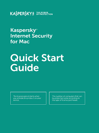 Quick Start Guide Kaspersky Internet Security For Mac Mac Os Internet