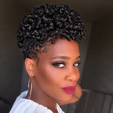 Short natural curly hairstyles for stylish black women. Video Unique Curly Hairstyle For Short Natural Hair Perm Rod Set By Misskenk Sr Beauty Style Rave