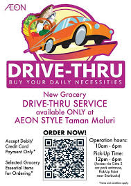 Aeon credit service is a leading consumer financing provider with business operations in japan, malaysia, hong kong, thailand, taiwan and china. Aeon Launches Drive Thru Service At Both Taman Maluri And Subang Malaysian Foodie