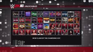 Entrance and ring gear, match types and unlockables. Wwe 2k16 All Unlockables Including All Austin 3 16 2k Showcase Items Ps4 Xb1 Version Youtube