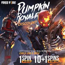 Download free fire for pc from filehorse. Garena Free Fire Last Day To Get Skull Rider Set Pumpkin Royale Discount All Day Freefire Pumpkinroyale App Store Google Play Link Https Goo Gl 2rhaaf Official Facebook Group Https