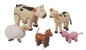 ahsap ciftlik hayvanlari seti farm animal set plantoys ciftlik hayvanlari hayvan oyuncak