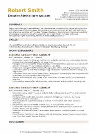 Learn how to write the best executive assistant resume and get hired today. Executive Administrative Assistant Resume Samples Qwikresume