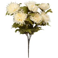 Maybe you would like to learn more about one of these? Oakridge Artificial Mum Bush Silk Floral Decor Silk Flower Arrangements