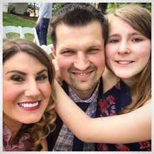 Met: 16 years ago Married: 14 years ago Parents: 13 years ago Best. Life.  Ever. Not because it's been easy. But because it's been worth it. We love  you, Nelu! #happyfathersday 💙❤️💚💜