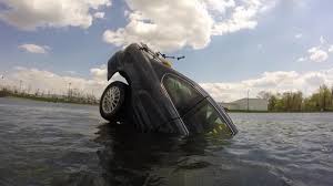 research demonstration: car sinking and