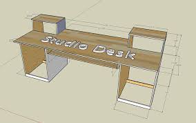 Computer desks are very important in any office workspace, especially for tasks made at home. 19 Diy Studio Desk Plans And Ideas Thehomeroute
