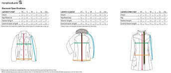 Outwear Size Chart For Ladies Hemp Hoodlamb 2013 Winter