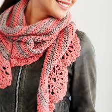 Discover free knitting patterns for socks, accessories, toys, hats, mittens, home décor and more. Red Heart Chic And Strong Crescent Shawl Yarnspirations