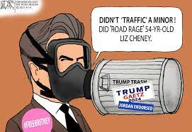 Matt gaetz of florida, also a republican, who had moments earlier his terse comments followed a similarly blunt exchange between gaetz and austin, in which the florida congressman insisted austin. Rep Matt Gaetz Trump Mask Tested Darcy Cartoon Cleveland Com