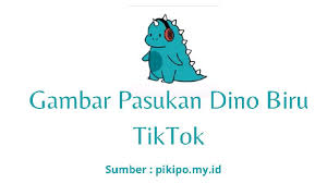 Browse through our awesome and real picture collection of dinosaurs see more of dino photo on facebook. Gambar Dino Biru Yang Viral Di Tiktok Pikipo