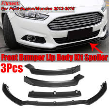 car front bumper cover lip spoiler carbon fiber surface for ford fusion mondeo 2013 2016 3pcs set buy at a low prices on joom e commerce platform car front bumper cover lip spoiler carbon fiber surface for ford fusion mondeo 2013 2016 3pcs set