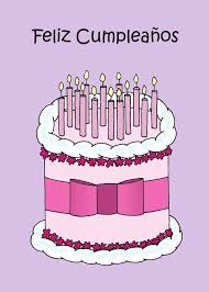 Happy Birthday Cake Images In Spanish Spanish Happy Birthday Cake And Candles Card Ad Affiliate Birthday Happy Spanish Happy Birthday In Spanish Happy Birthday Aunt Happy Birthday Niece