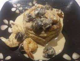 Recette Escargots Sauce Cremeuse A L Ail Sur Vol Au Vent Creamy Sauce Vol Au Vent Recipes