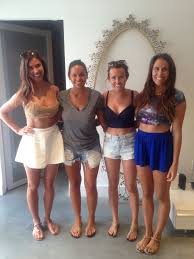 Ultra Festival Four Girls Had A Spray Tan Party Right Here On South Beach In Miami Girl Tan Girls Spray Tanning