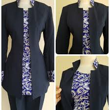 Jika berbicara tentang model baju gamis terbaru yang artikel kali ini akan membahas seputar model baju gamis terbaru 2019 yang sedang booming dan populer di kalangan wanita muslimah, selain itu. Bayar Di Tempat Blazer Kerja Hitam Safari Wanita Kantor Muslimah Gurudosensales Terbatas Lazada Indonesia