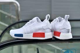 Eine mischung aus den besten adidas technologien und progressivem streetstyle kollidiert für die adidas nmd runner r1 casual schuhe. Tourist Treffen Aufrecht Adidas Nmd Weiss Blau Herren Republik Gallone Schlager