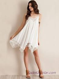 2020 Beyaz Sifon Elbise Modelleri Sifon Elbise Kisa Elbiseler The Dress