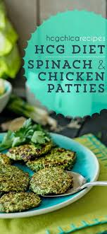 P2 Hcg Diet Lunch Recipe Spinach Chicken Patties With Herbs Cilantro Parsley Recipe Hcg Diet Recipes Hcg Diet Phases Hcg Recipes