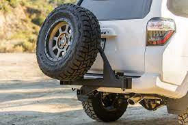 Stable trailer hitch car heavy duty motorcycle carrier. Hitch Mounted Spare Tire Carrier Options Expedition Portal