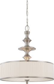 Pendant Light Fixture In Brushed Nickel Finish Modern Drum Pendant Light Drum Pendant Lighting Pendant Lighting