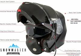 Shop for motorcycle helmets in motorcycle. Snow Master Tx 50 Gloss Black Modular Heated Shield Snowmobile Helmet Or Extras Snowmaster Modulardualvisorsnow Snowmobile Helmets Matte Black Helmet Helmet