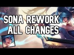 Check your summoner, live spectate and using powerful global league of legends statistics! Sona Rework All Changes Youtube