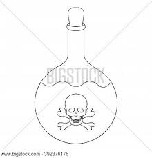 Original poison bottle drawing & tattoo by. Poison Bottle Sketch Vector Photo Free Trial Bigstock