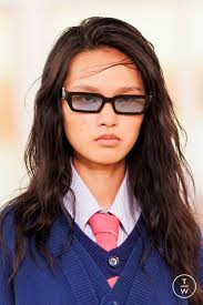 Fashion model Gu Haizhu and their looks