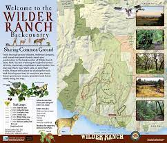 Wilder Ranch Trail Map Wilder Ranch State Park Backcountry Welcome Panel