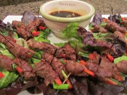 Montreal steak seasoning for steak by mccormick). Beef Filet Rolls With Soy Dipping Sauce Karen Cromwell