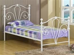 Konya Bed Frame I Plastic Coated Finish Buy At Payless Beds Metal Bed Frame Bed Metal Beds