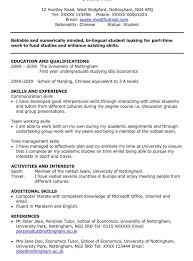 'cut and paste' this text as a template for your application for work experience. Cover Letter For Part Time Job 12 Sample Letters Examples