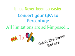 Gpa To Percentage Converter Online
