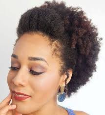 Afro Puff With Pompadour Hairstyles Short Natural Hair Styles Natural Hair Styles Hair Styles