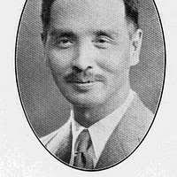 Rudolf Lorentz, zoon van Hendrik Antoon Lorentz. De huldiging van Professor  Lorentz bij de Hollandse Maatschappij der Wetenschappen in 1925 (cropped)