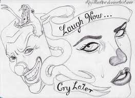 Smile now cry later drawings at paintingvalley com explore. Laugh Now Cry Later 2 By Roythadon On Deviantart