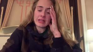 Adele in tears as she’s forced to reschedule live tour