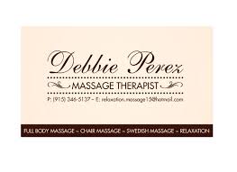 Beauté salon day spa massage therapy aromatherapy business card. Massage Therapist Business Card Samples Ideas Startupguys Net