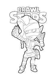 Emz High Quality Free Coloring Page From The Category Brawl Stars More Printable Pictures On Coloring Pages Star Coloring Pages American Flag Coloring Page